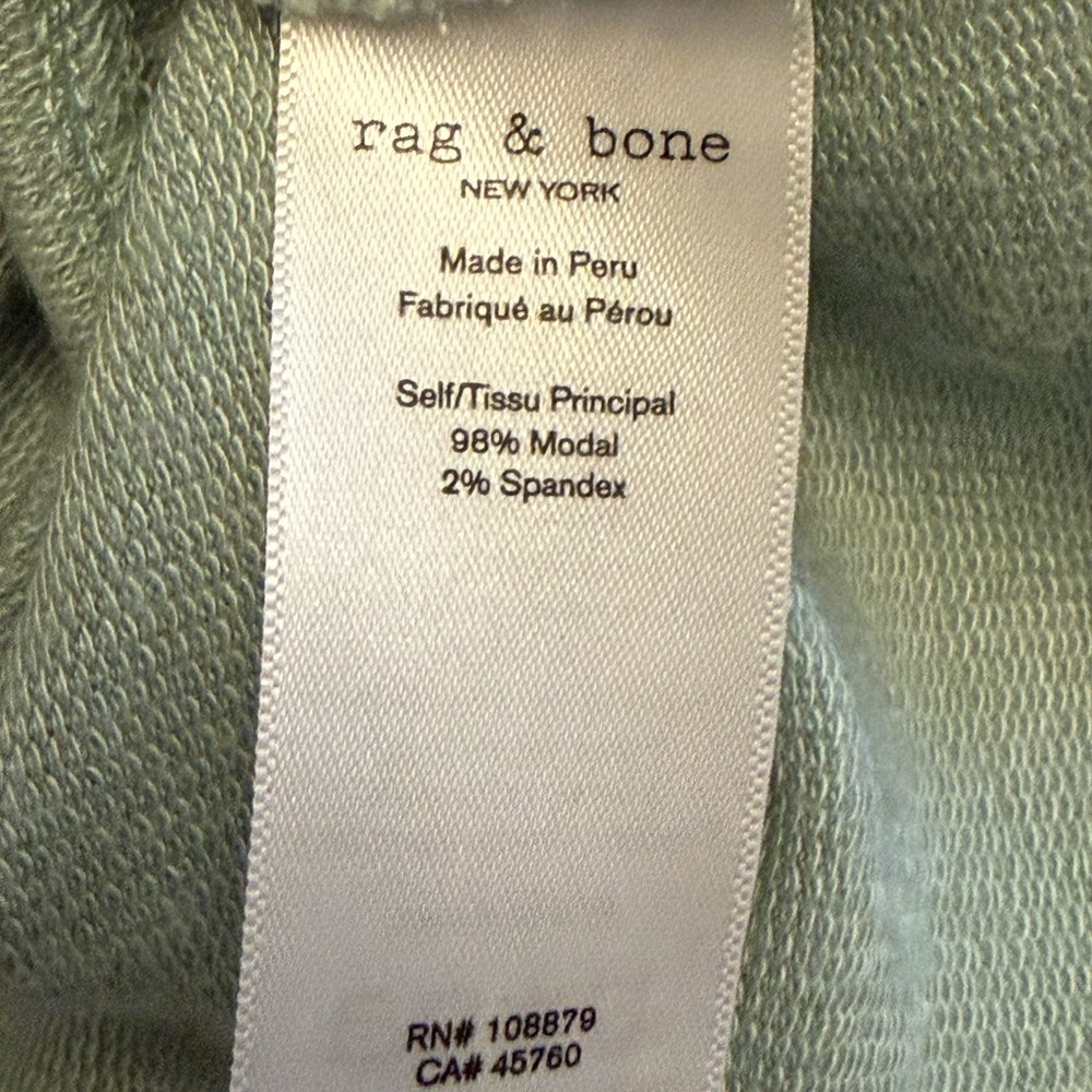 Rag & Bone Archetype Sydney Maxi Dress L Sage Soft Jersey Racer Back Comfy Chic - Picture 8 of 9